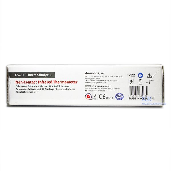 เทอร์โมมิเตอร์วัดไข้แบบอินฟราเรด Hubdic รุ่น FS-700 - Image 4