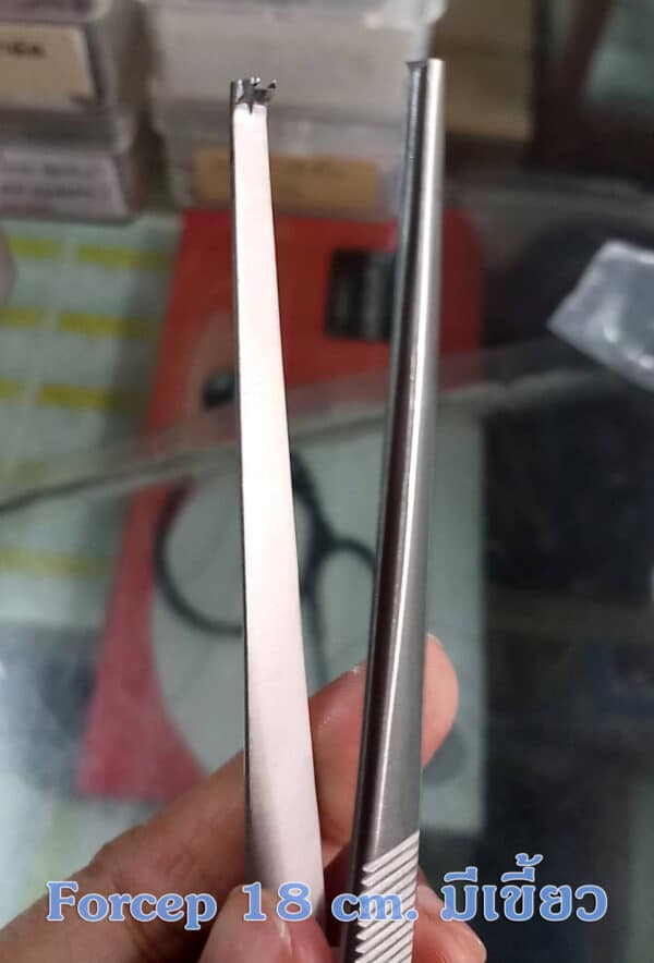 Forcep คีมคีบ มีเขี้ยว 13-25 cm. (8 size) - Image 5