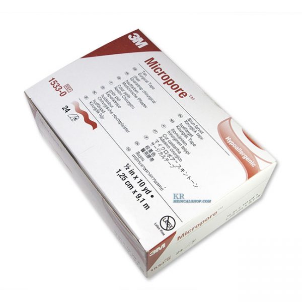 เทปติดแผล 3M Micropore ไมโครพอร์ (สีเนื้อ) - Image 2