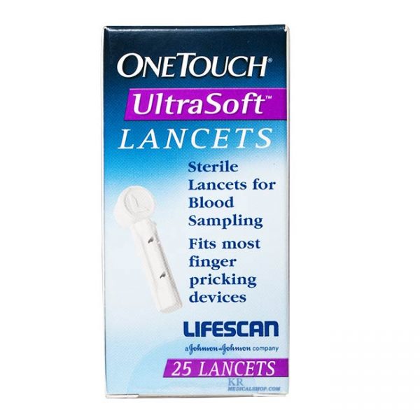เข็มเจาะเลือด ONE TOUCH Ultrasoft Lancets