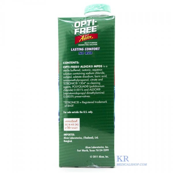 opti free aldox