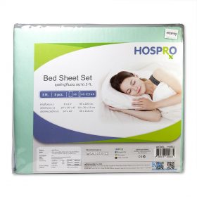 HOSPRO ชุดผ้าปูที่นอน H-BS01 เขียวอ่อน 3x6.5ฟุต (90x200ซม.)