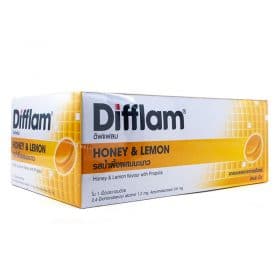 Difflam รสน้ำผึ้งผสมมะนาว (24x8 เม็ด)