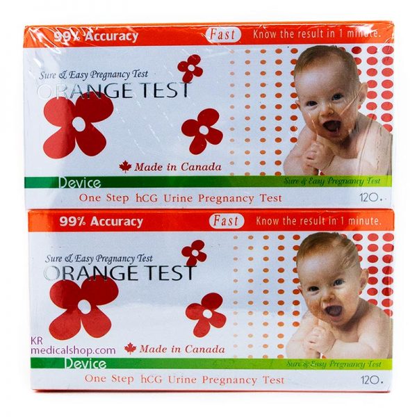 ORANGE TEST ชุดทดสอบการตั้งครรภ์แบบหยด - Image 2