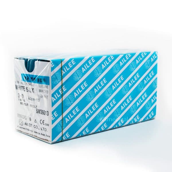3-0 2 MATRIC 60cmx13 SILK (Silicone Coated Braided) (24 PSC) - Image 2