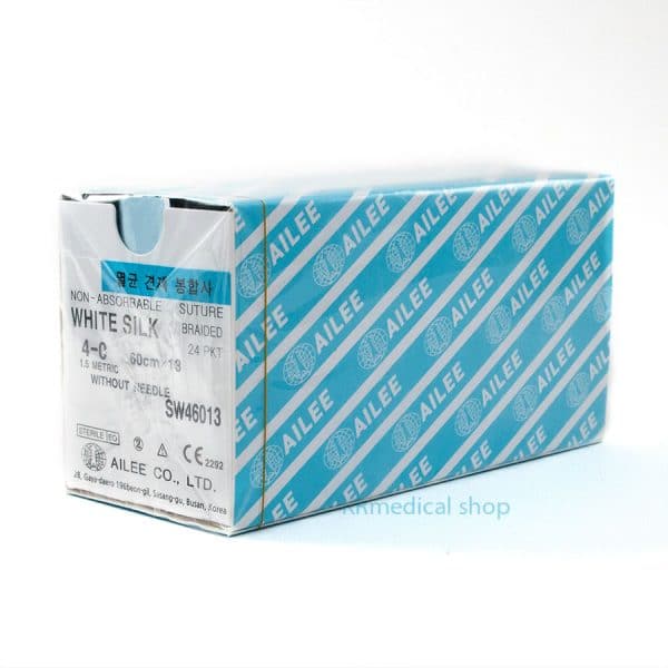 4-0 1.5 MATRIC 60cmx13 SILK (Silicone Coated Braided) (24 PSC) - Image 2